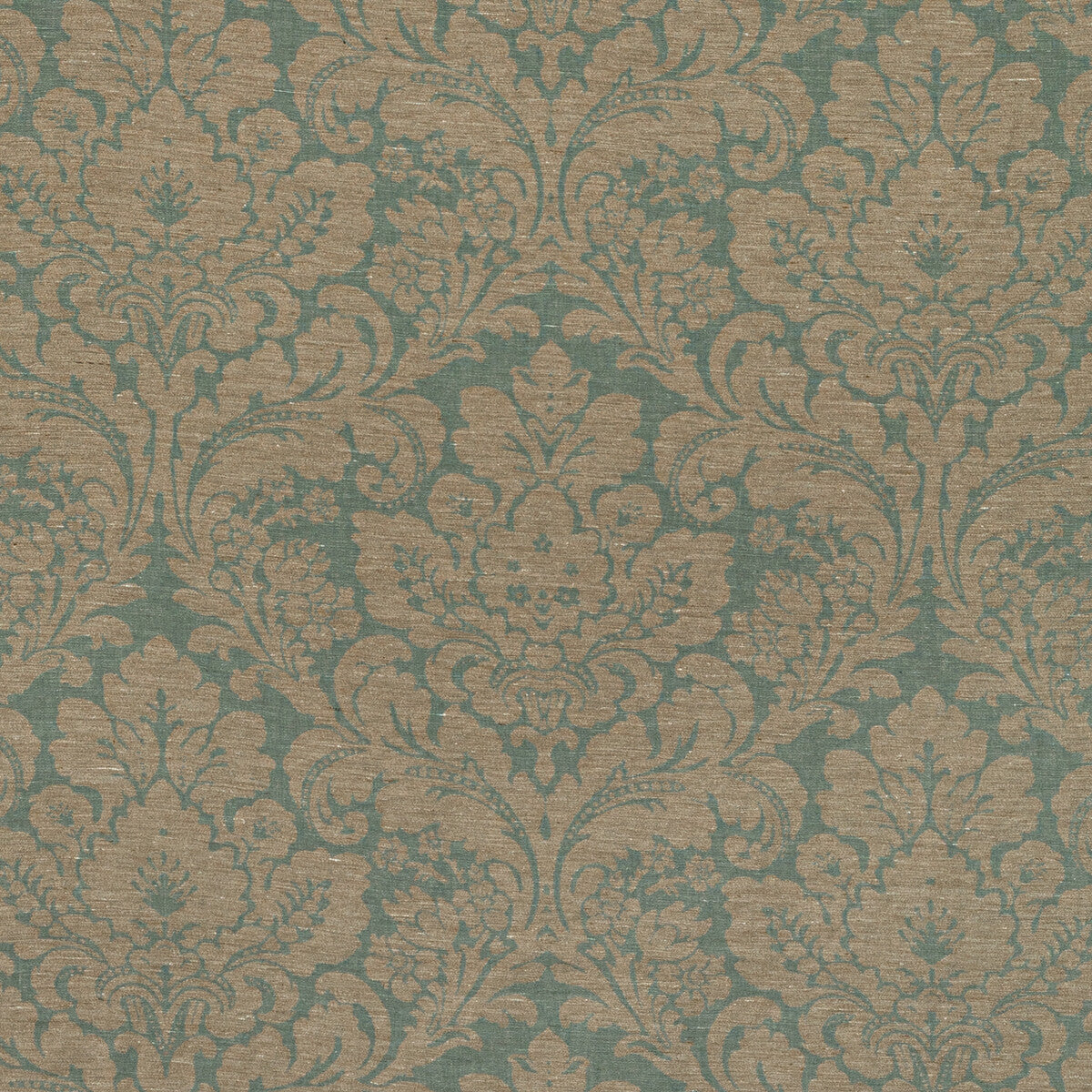 2020212-1516 ACANTHUS DAMASK BLUE LEE JOFA Fabrics Drapery Upholstery