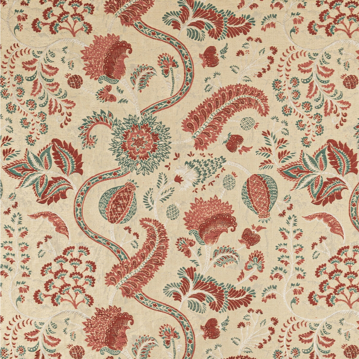 2020213-194 JARDIN BLEU SAND/ROSE LEE JOFA UPHOLSTERY