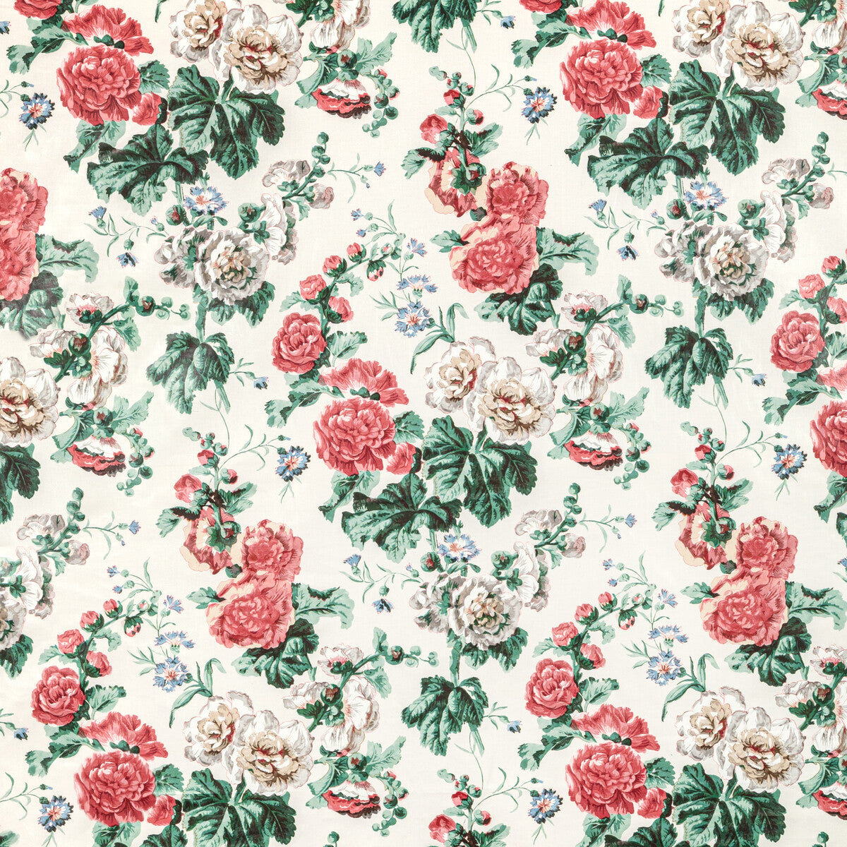 2020221-73 UPTON COTTON IVORY/PINK LEE JOFA Fabrics Drapery Upholstery