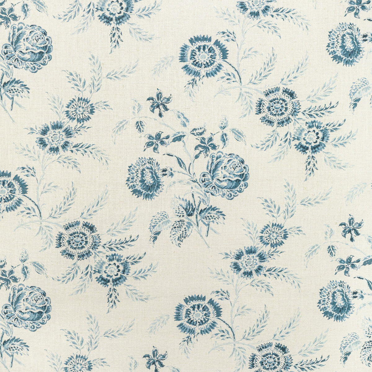 2022101-15 BOUTIQUE FLORAL BLUE LEE JOFA Fabrics Drapery Upholstery
