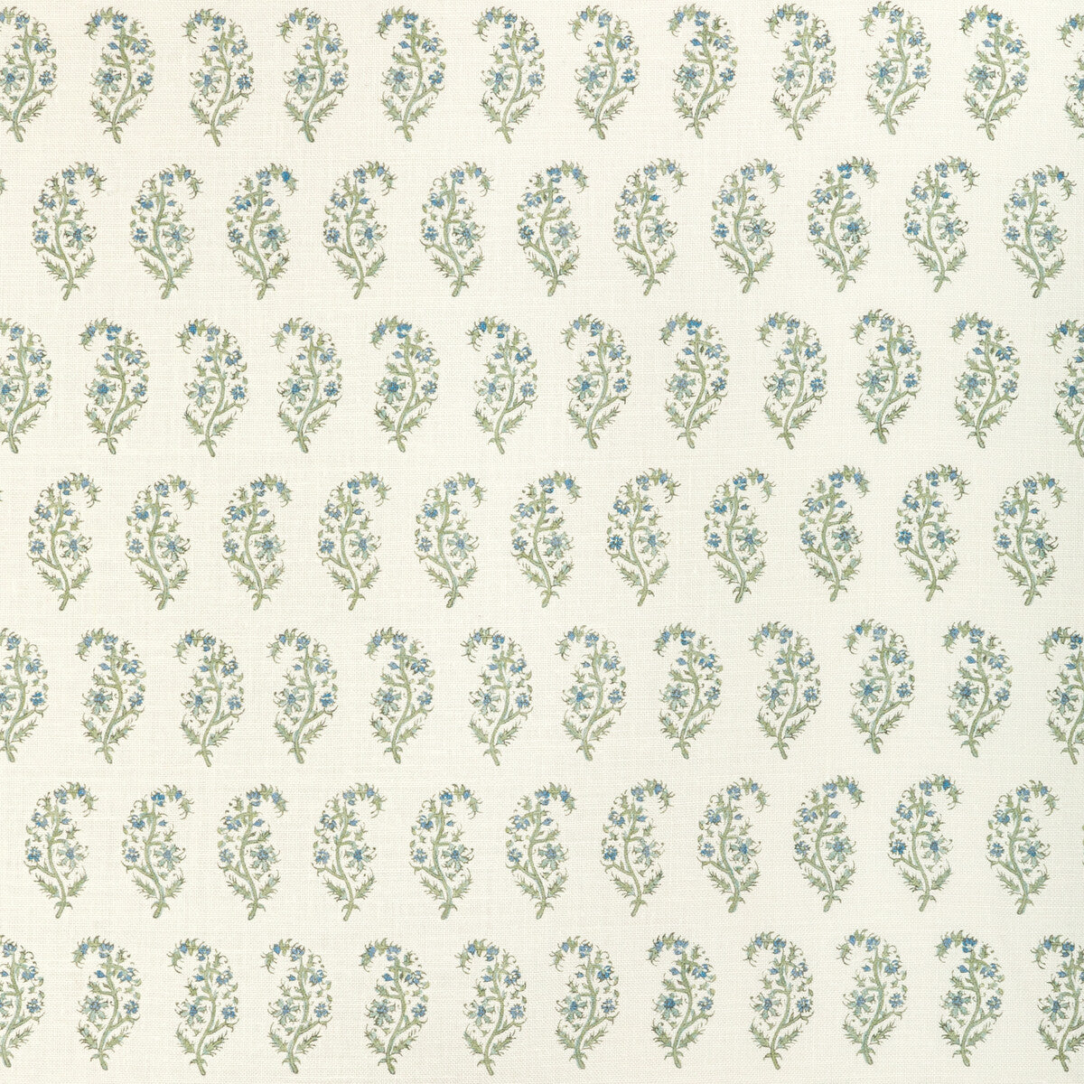 2022107-530 INDIENNES PAISLEY SEA LEE JOFA Fabrics Drapery Upholstery