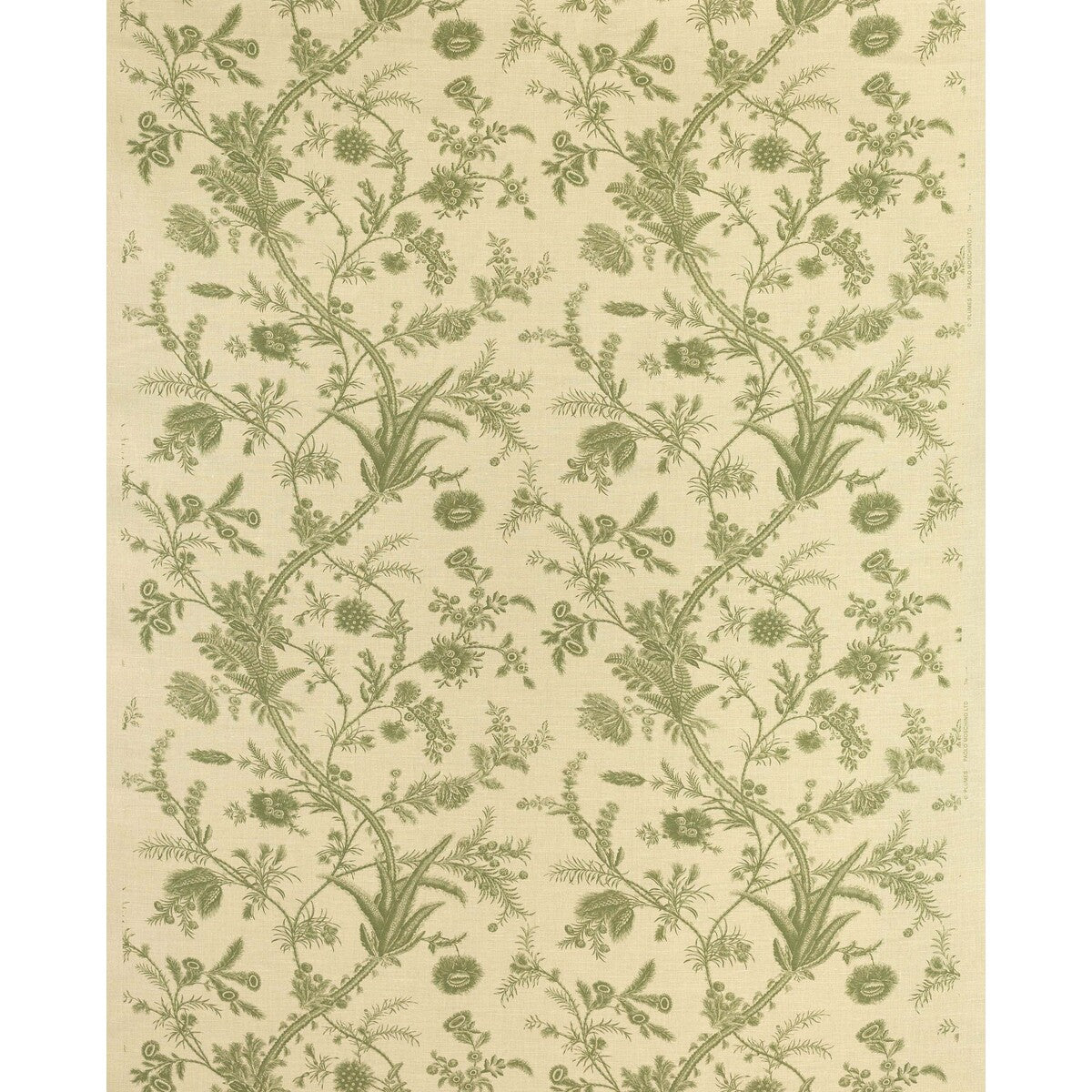 2022123-316 PLUMES GREEN LEE JOFA Fabrics Drapery Upholstery