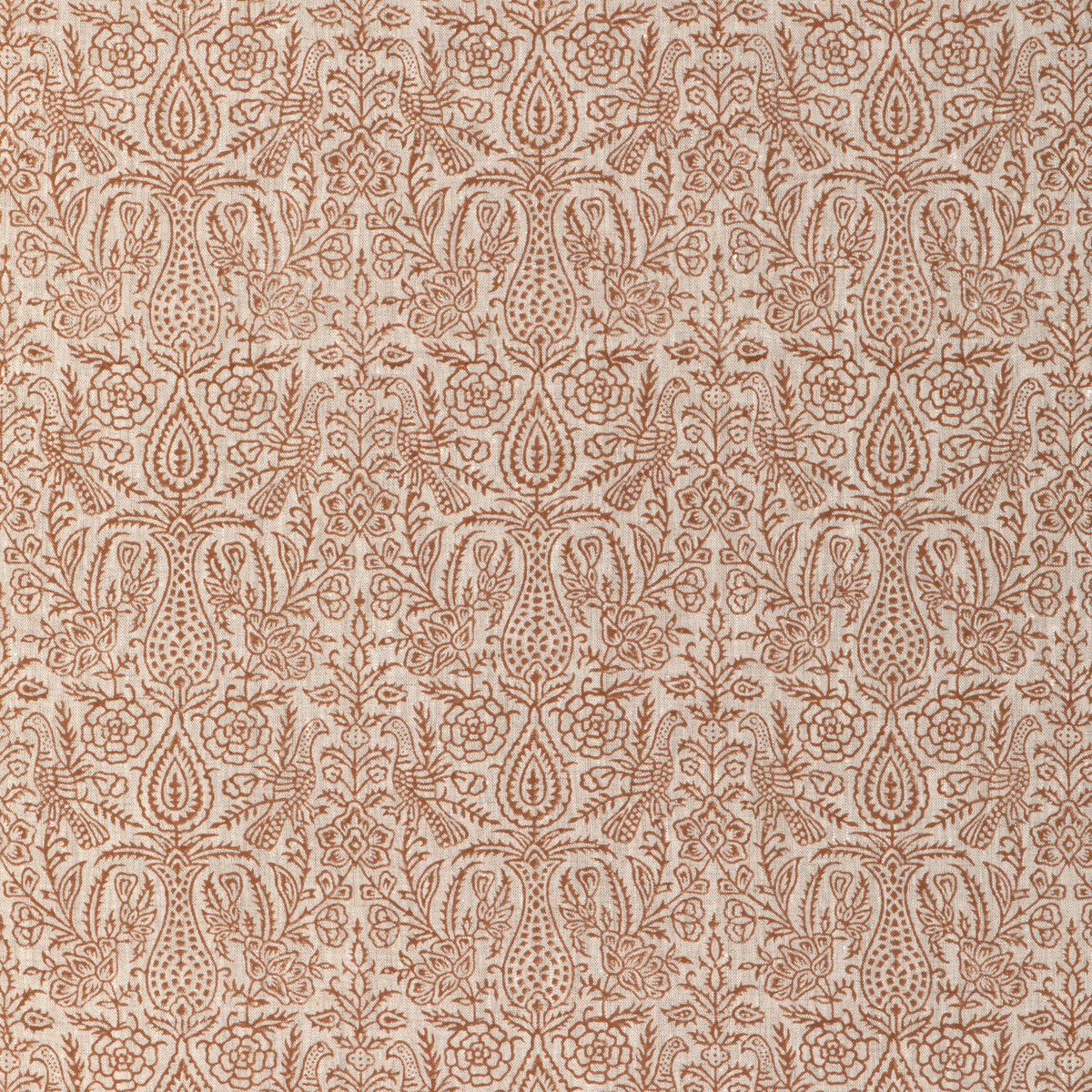 2023101-12 HAVEN HANDBLOCK SPICE LEE JOFA Fabrics Drapery Upholstery