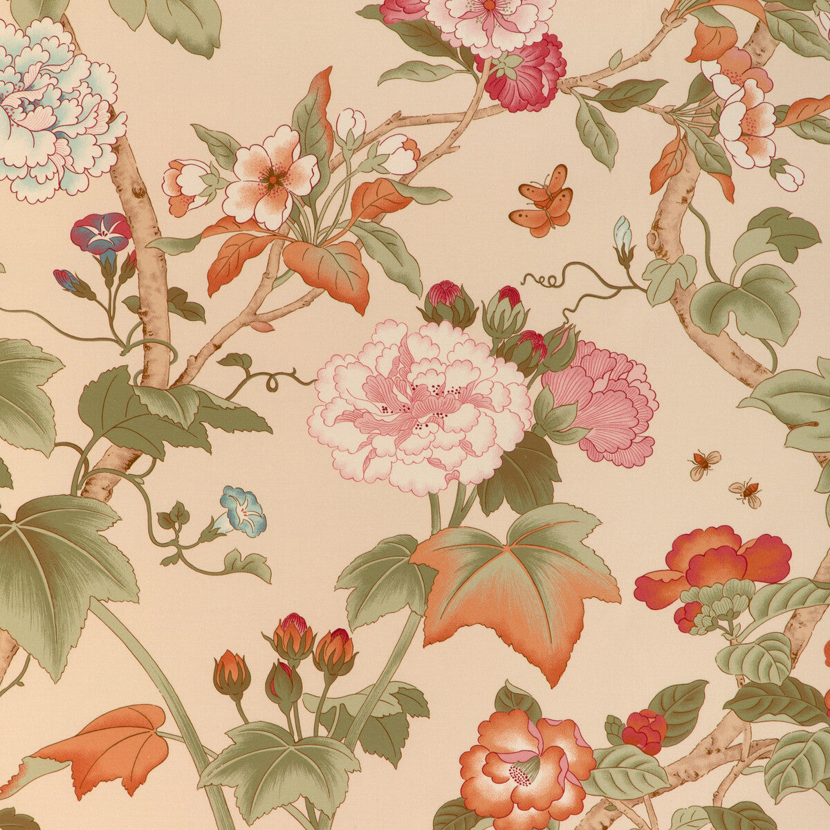 2023143-73 GARDENIA PRINT SPRING LEE JOFA Fabrics Drapery Upholstery