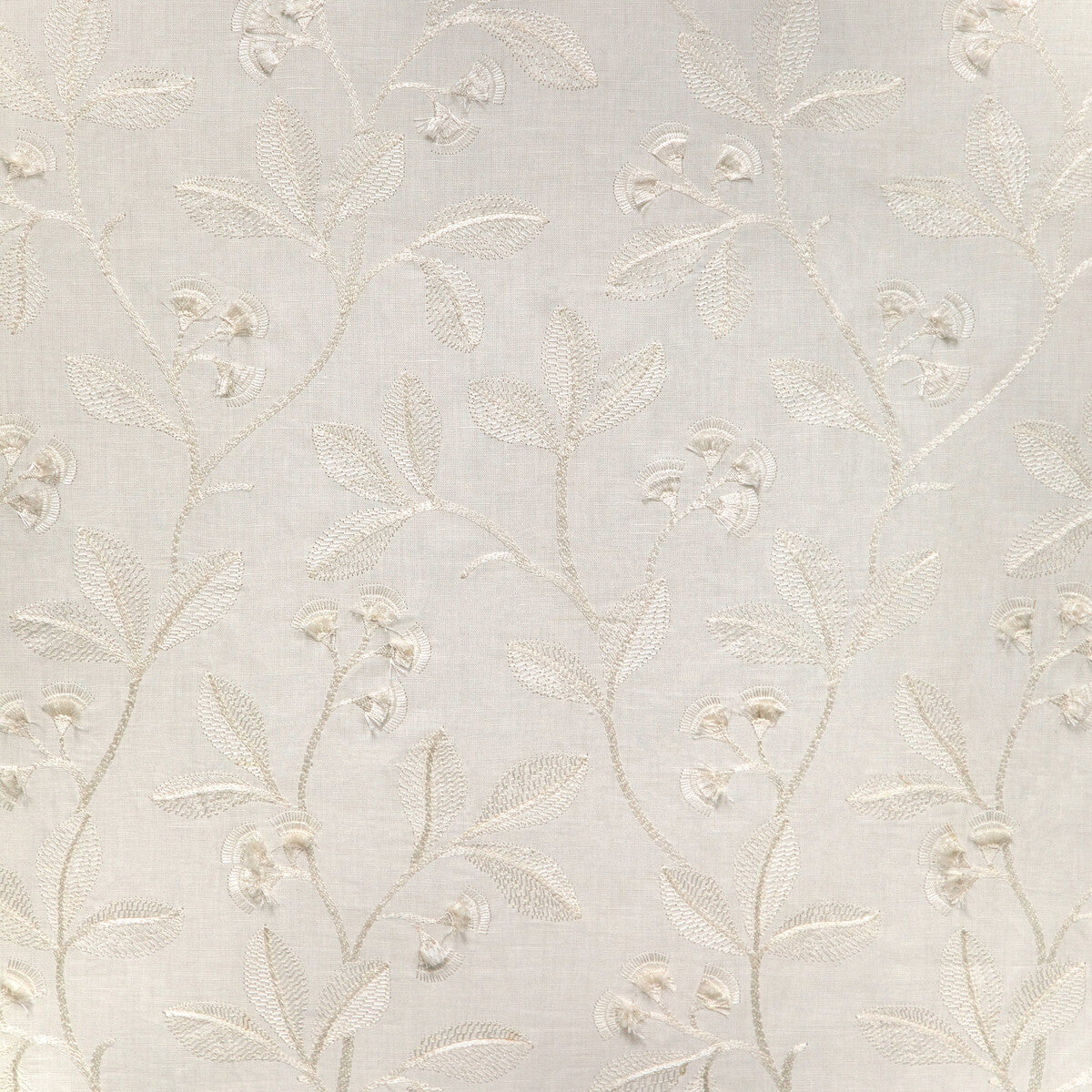 2023144-1 IRIS EMBROIDERY IVORY LEE JOFA DRAPERY