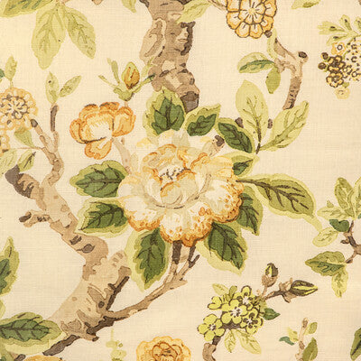 2025100-34 TARA MAGNOLIA GOLD LEE JOFA Fabrics Drapery Upholstery