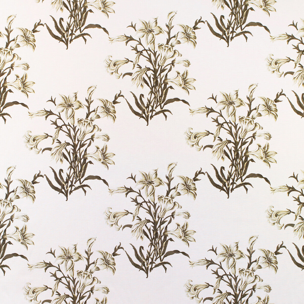 2025102-31 LILIES MONOCHROME LEE JOFA Fabrics Drapery Upholstery