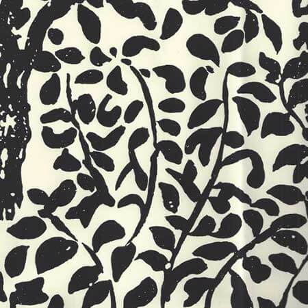 2030-11WP ARBRE DE MATISSE Black On Off White Quadrille Wallpaper