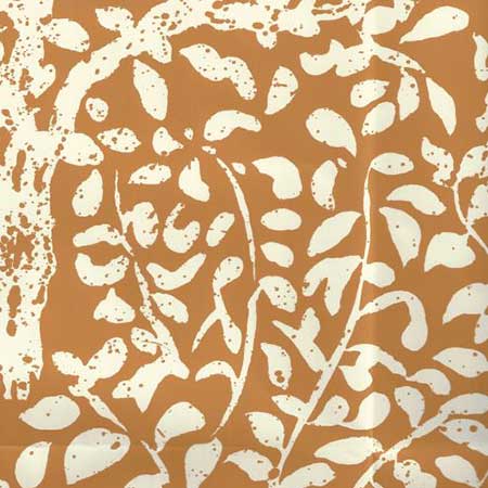 2035-16WP ARBRE DE MATISSE REVERSE Terracotta Quadrille Wallpaper