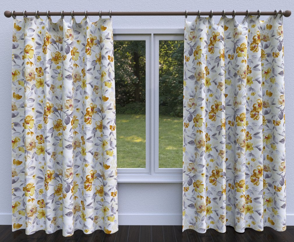 20500-04 Floral nan Gold & Yellow Charlotte Select