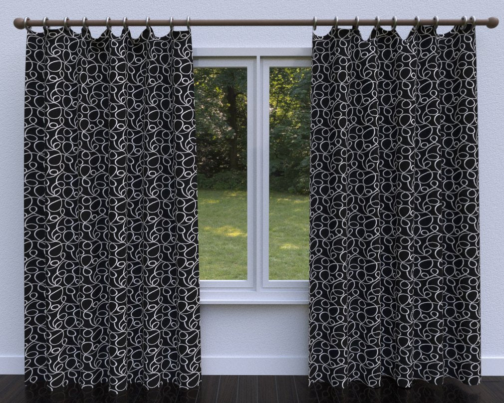 20920-01 Abstract & Geometric nan Black Charlotte Select