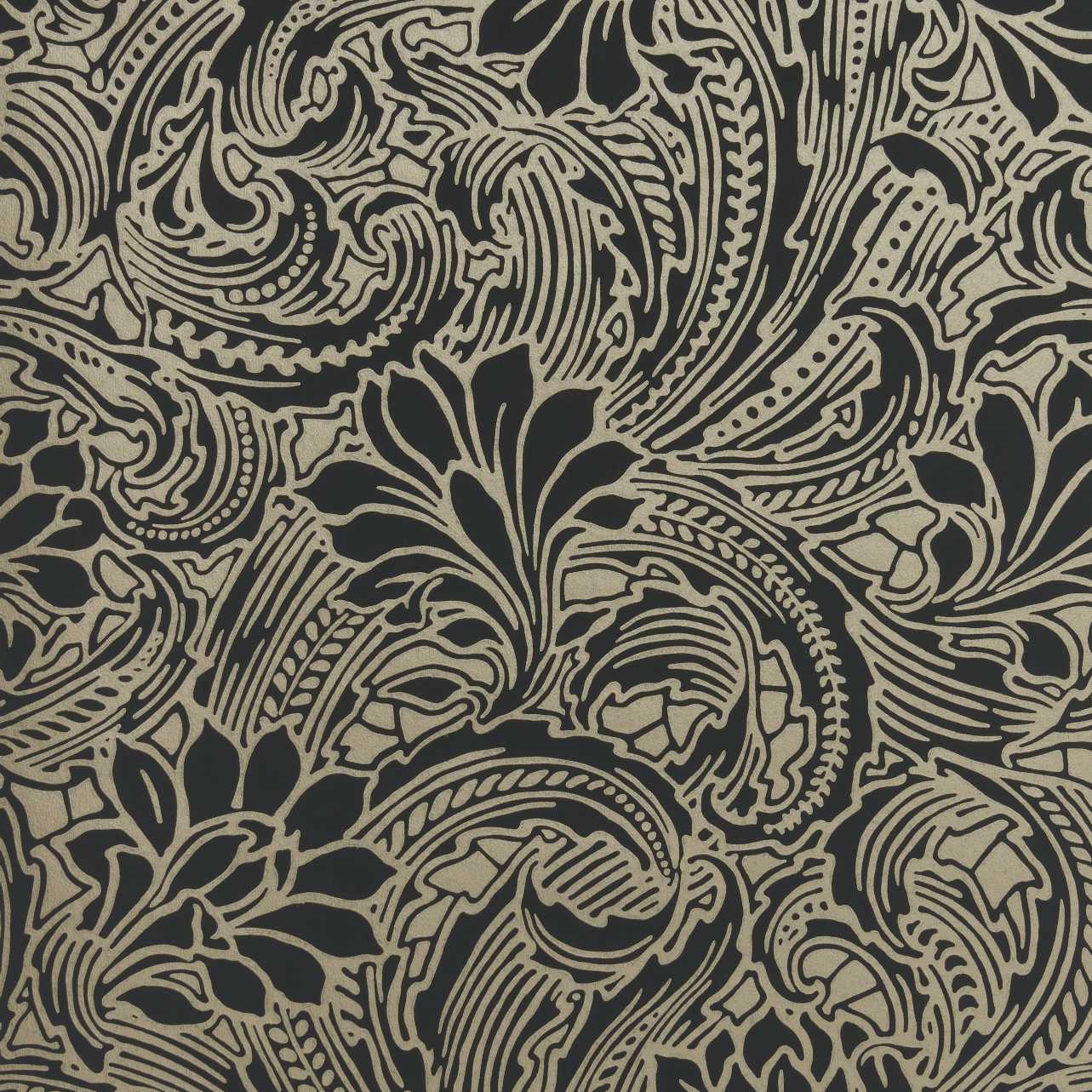 231117304 1838-Wallcoverings WALLPAPER - WP # 04 MIDNIGHT V&A