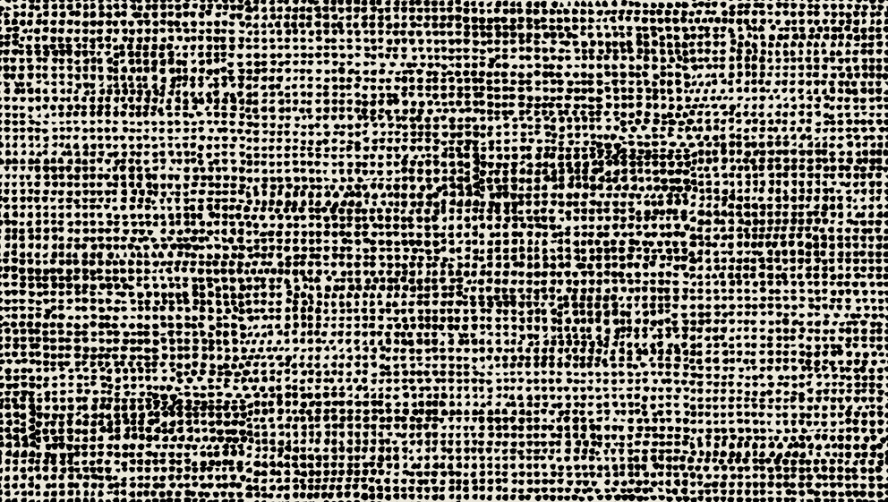 23312X Marimekko Marimekko Vol. 5 Wallpaper Orkanen Ebony and Greige