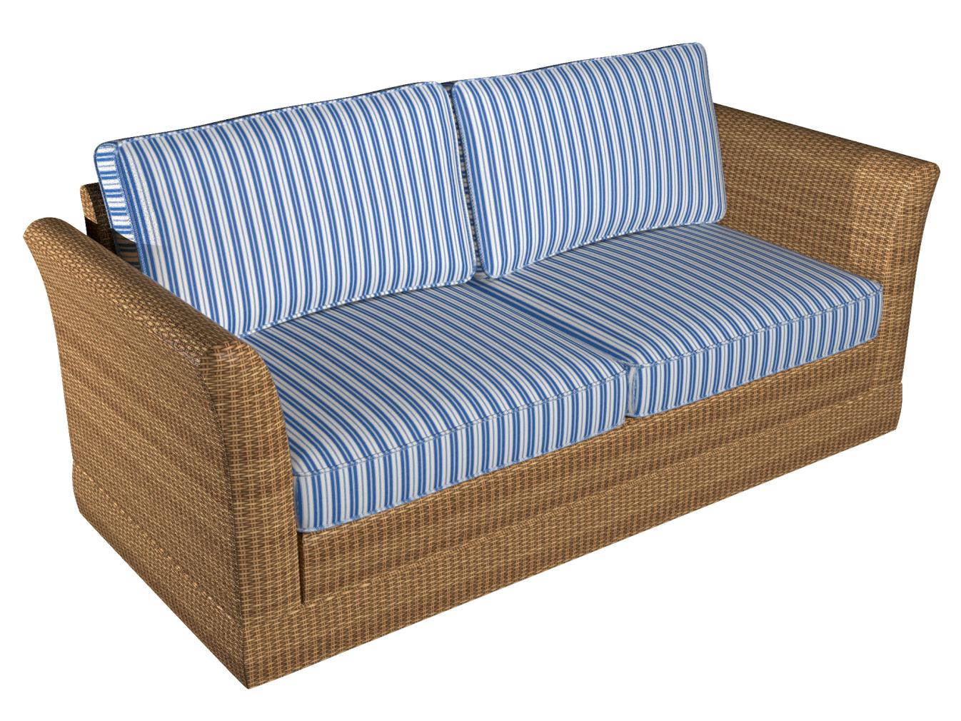 2461 Stripe Coastal Classic Blue Charlotte Fabrics