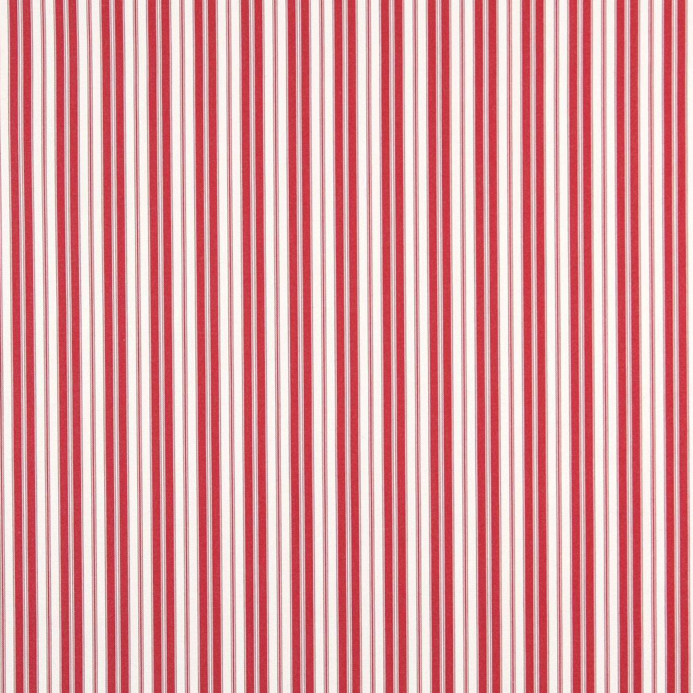 2462 Stripe Red & Burgundy Charlotte Fabrics Woven Patterns