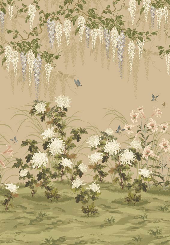 251319101 1838-Wallcoverings WALLPAPER - WP # 01 ALABASTER V&AIII