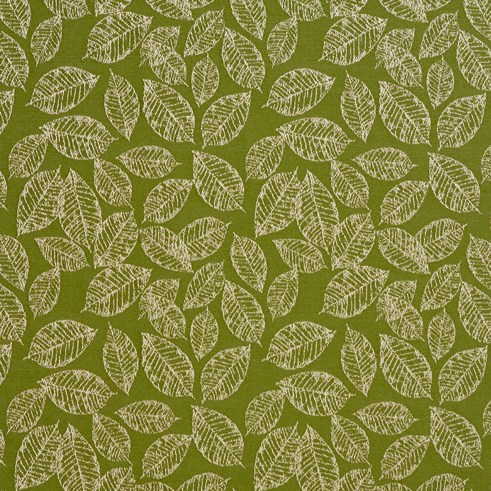 2622 Leaves Green Charlotte Fabrics Woven Patterns