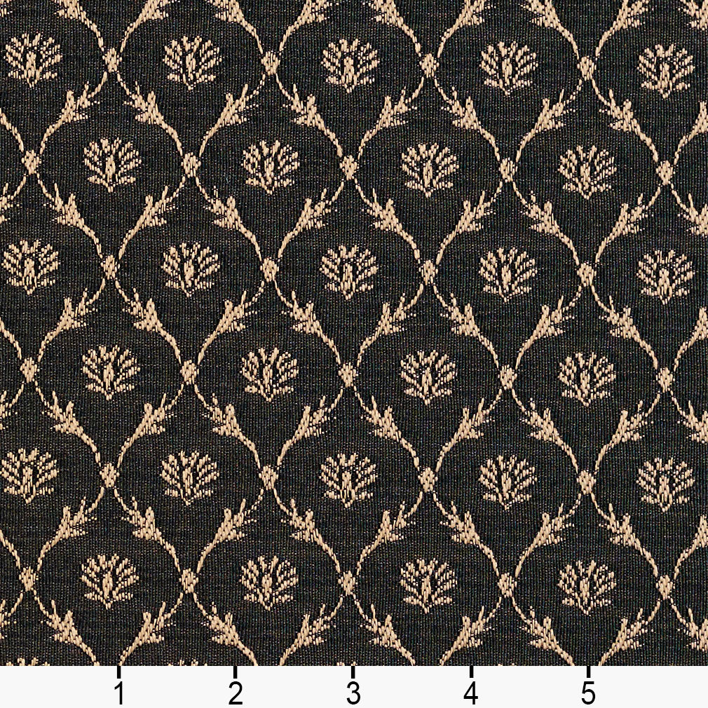 2642 Abstract & Geometric,Diamonds,Small Scale Onyx/Trellis Black Charlotte Fabrics