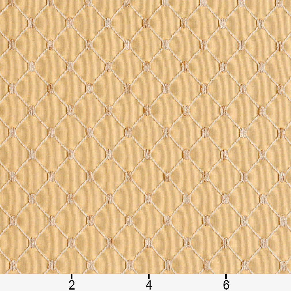 2653 Diamonds,Small Scale Flax/Diamond Gold & Yellow Charlotte Fabrics