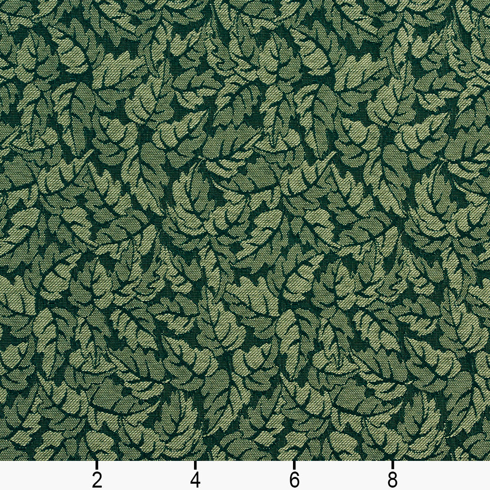 2746 Leaves,Small Scale Pine Green Charlotte Fabrics