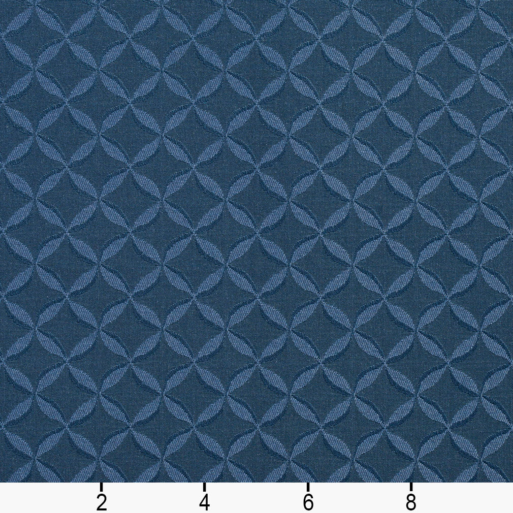 2760 Abstract & Geometric,Small Scale Atlantic Blue Charlotte Fabrics
