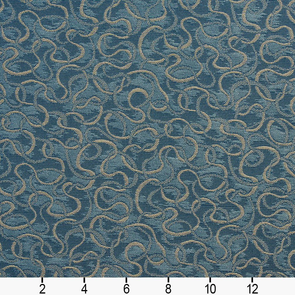 2783 Abstract & Geometric Coastal Blue Charlotte Fabrics