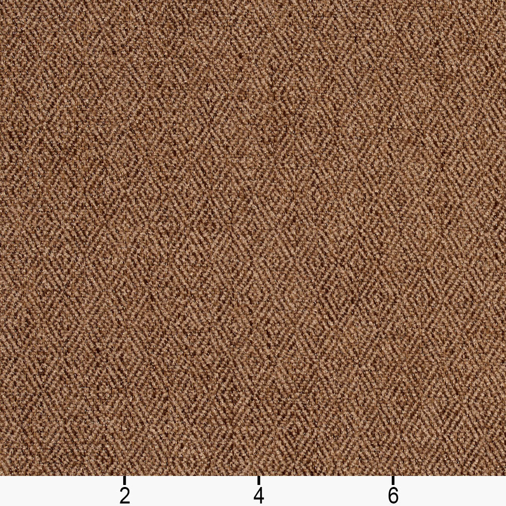 2910 Diamonds,Plain & Solid Truffle Brown Charlotte Fabrics