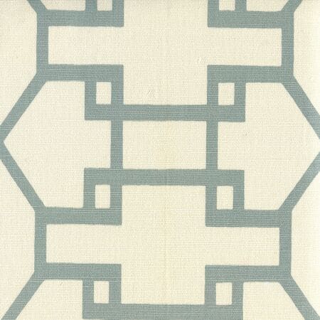 300401F Brighton Vapor on Tint Quadrille Fabric