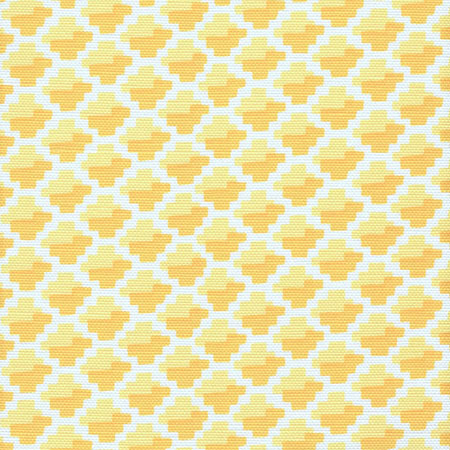 303720F-07 IL GIOCO Sun Yellow on Light Tint Quadrille Fabric