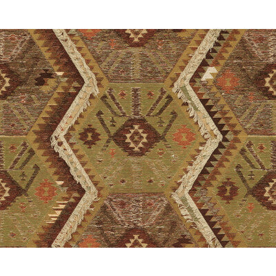 32357-630 VINTAGE KILIM SAGE KRAVET COUTURE UPHOLSTERY
