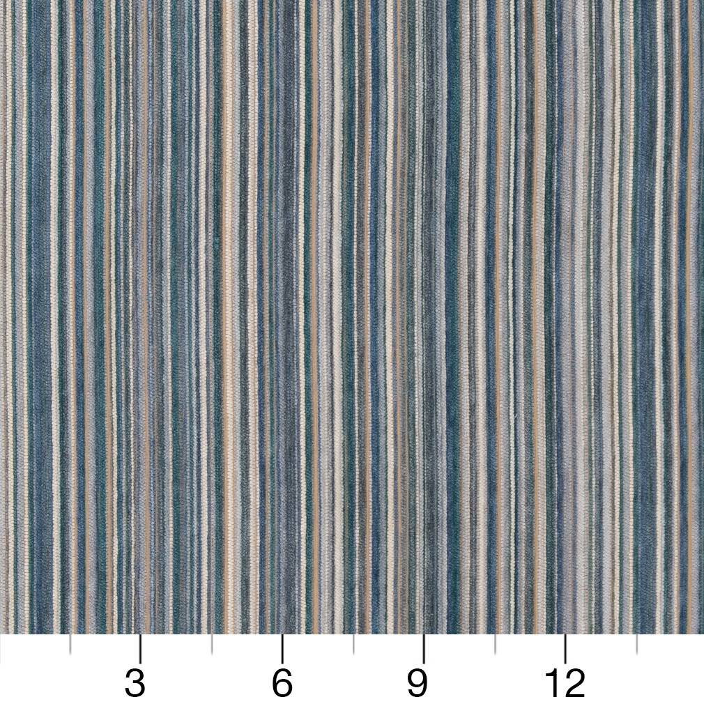 3254 Small Scale,Stripe Sky Blue Charlotte Fabrics