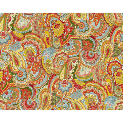 32812-530 PAISLEY CRUSH PRIMARY KRAVET COUTURE UPHOLSTERY