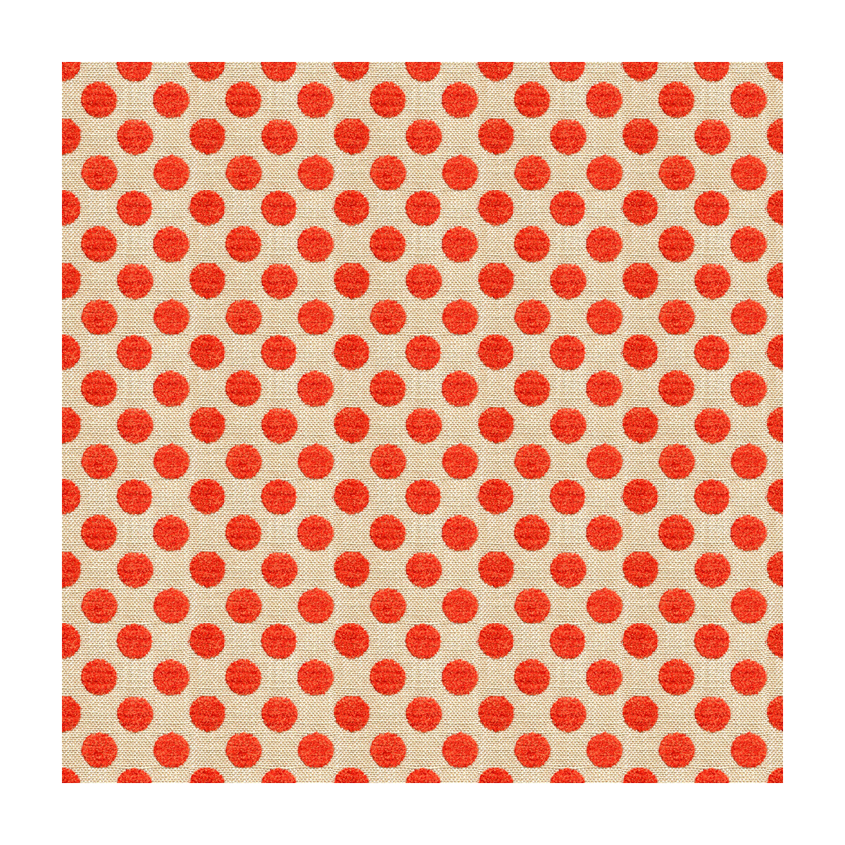 34070-1216 POSIE DOT HOT CORAL KRAVET DESIGN UPHOLSTERY