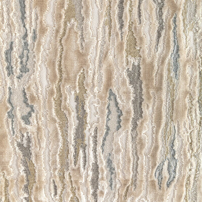 36322-16 VELVET WAVES CREAM KRAVET COUTURE UPHOLSTERY