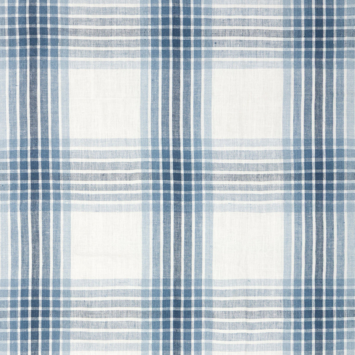 37646-15 KRAVET COUTURE ROYAL PALM PLAID BLUE BAY