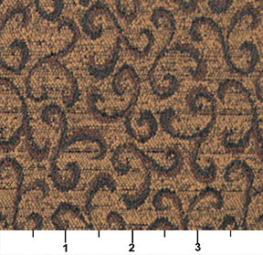 3812 Small Scale Sable Brown Charlotte Fabrics