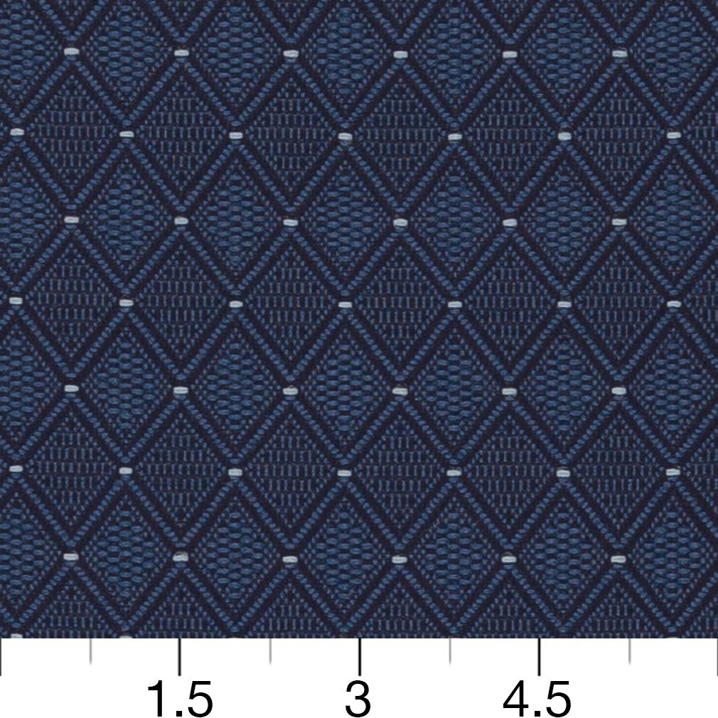 3828 Diamonds,Small Scale Baltic Blue Charlotte Fabrics