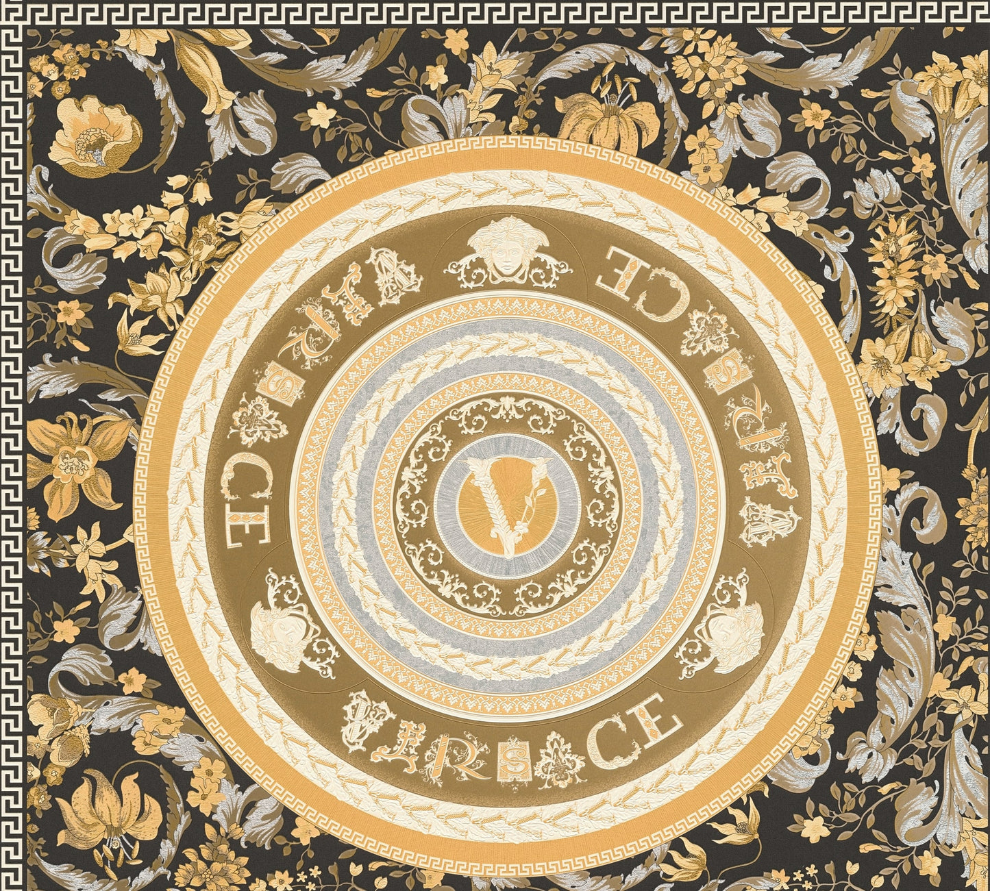 387055X Versace Versace Volume 5 Wallpaper Ember Candlelight