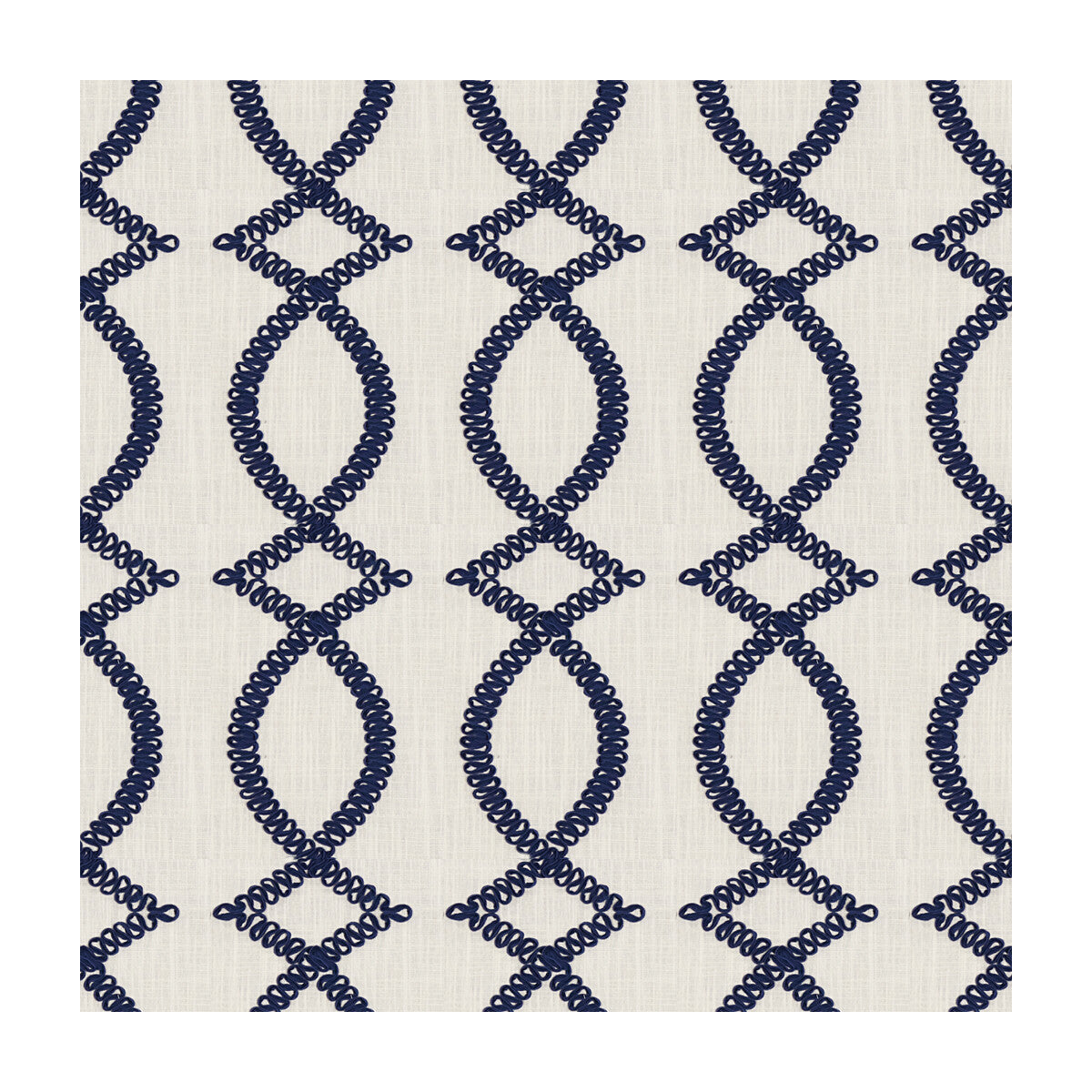 4097-50 MAXIME NAVY KRAVET DESIGN DRAPERY