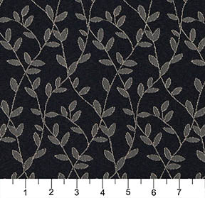 4324 Leaves Cobalt Vine Blue Charlotte Fabrics