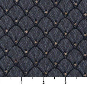 4360 Abstract & Geometric,Small Scale Ocean Shell Blue Charlotte Fabrics