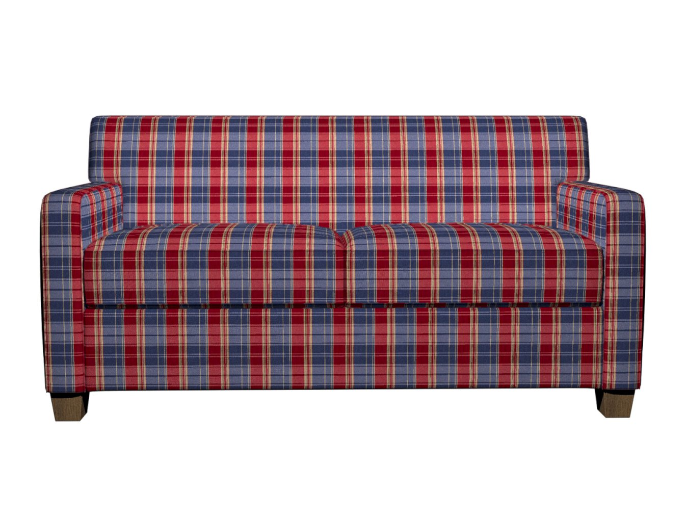 5804 Plaid Patriot Plaid Blue,Red & Burgundy Charlotte Fabrics