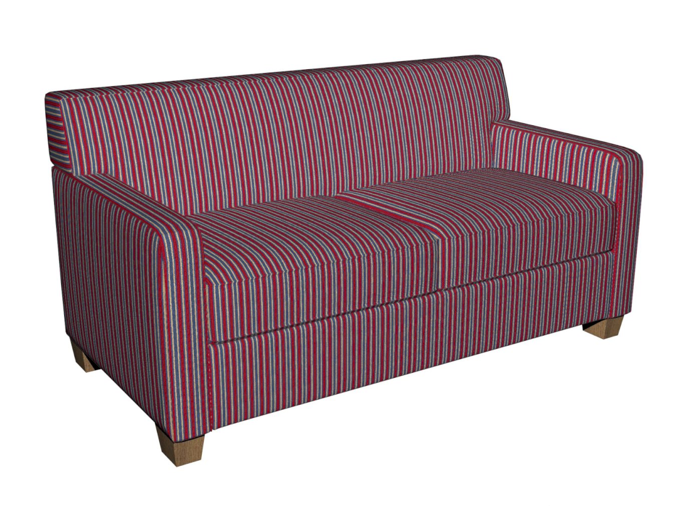 5824 Stripe Patriot Stripe Blue,Red & Burgundy Charlotte Fabrics