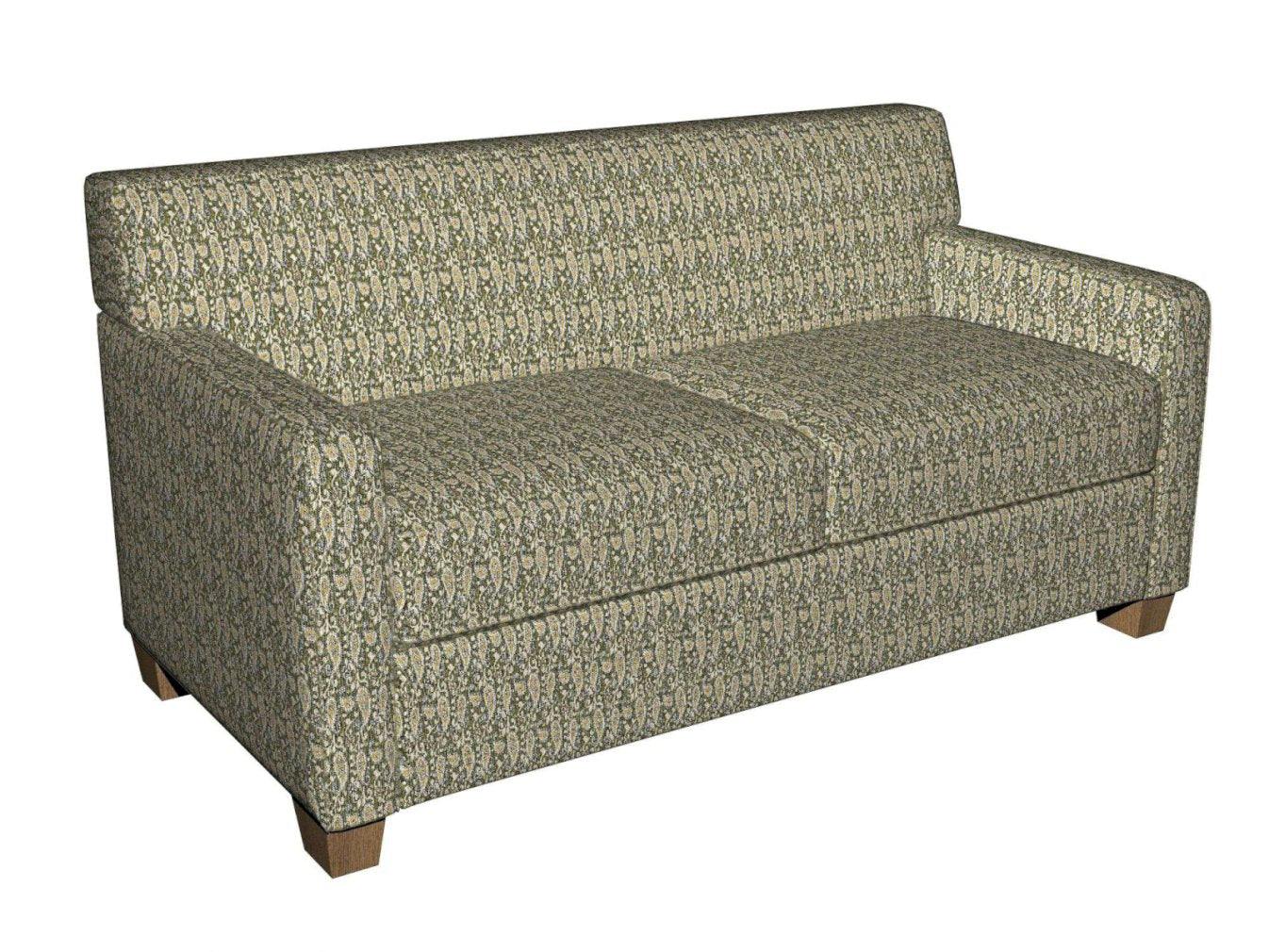 5848 Paisley Spring Paisley Green Charlotte Fabrics