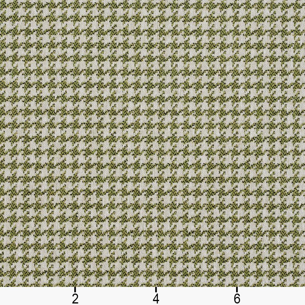 5858 Check & Houndstooth,Small Scale Spring Houndstooth Green Charlotte Fabrics