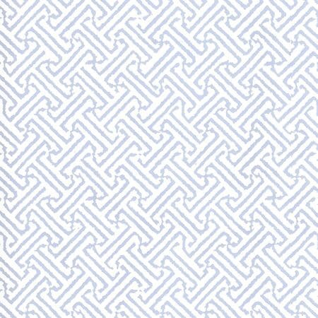 622-28 JAVA PETITE Periwinkle Quadrille Wallpaper