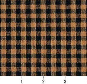 6442 Check & Houndstooth Bullion Black Charlotte Fabrics