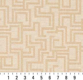 6633 Abstract & Geometric Sand/Geometric Gold & Yellow Charlotte Fabrics