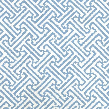 6890WP-16 JAVA JAVA Pacific Blue Almost White Quadrille Wallpaper