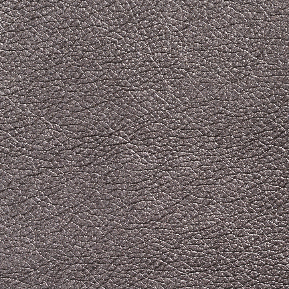 7428 Leather Grain,Plain & Solid Pewter Brown Charlotte Fabrics Vinyl